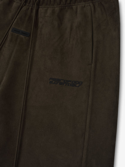 Suede Fleece Relaxed Short