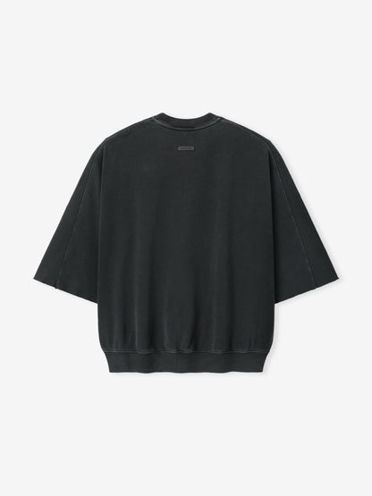 Baseball Cut Sleeve Sweatshirt