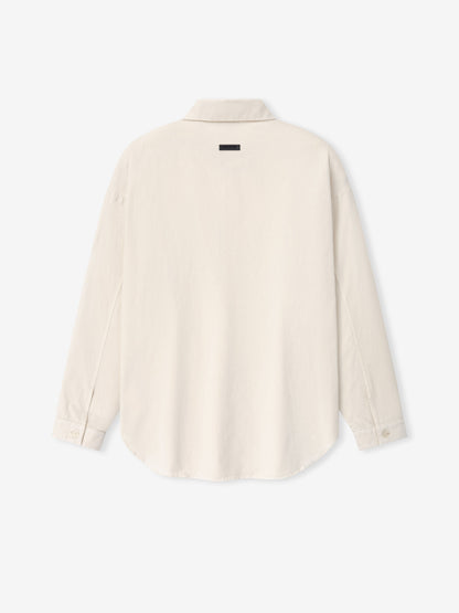 Garment Dyed Cotton Relaxed Shirt