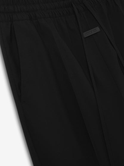 Cotton Wool Oxford Wide Leg Drawstring Pants