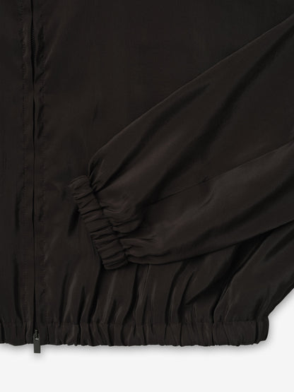 Womens Crinkle Viscose Track Jacket